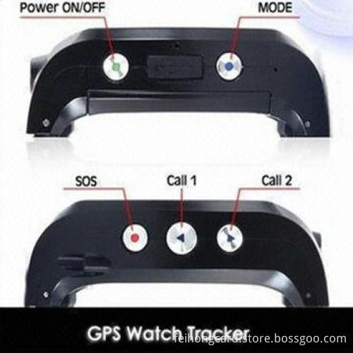 Waterproof watch GPS tracker for car and person